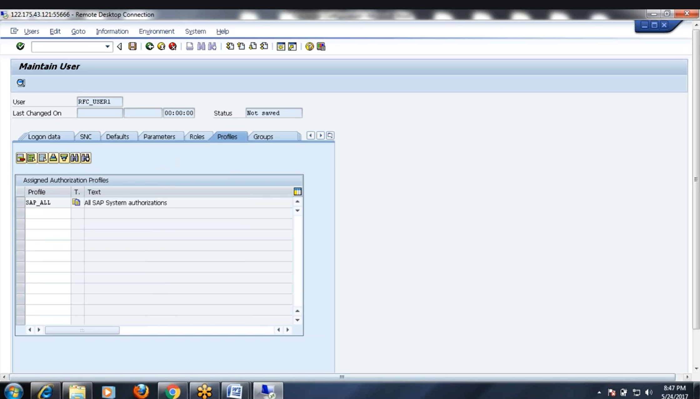 SAP GRC Access Control – Learning Notes